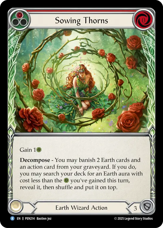 Sowing Thorns card image, pitch 1