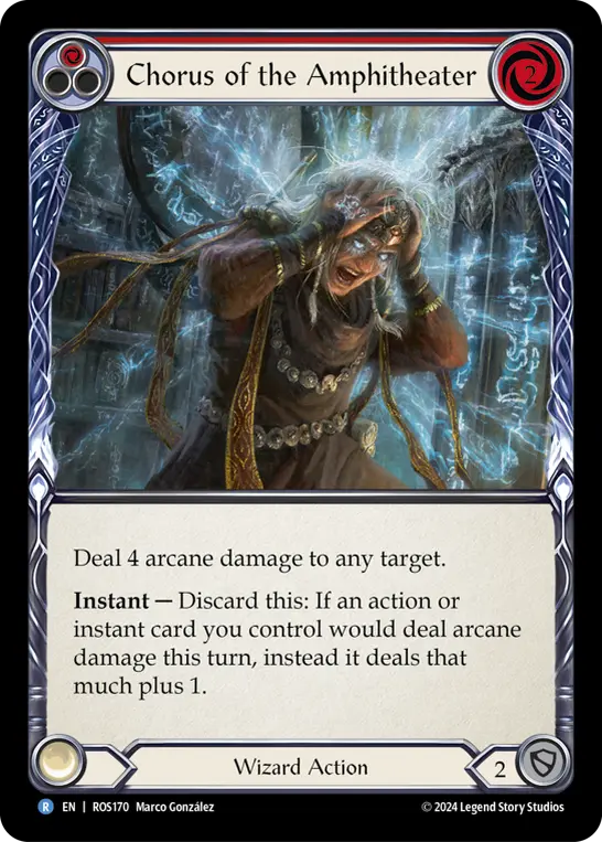 Chorus of the Amphitheater card image, pitch 1