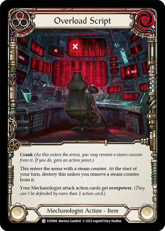 Overload Script card image, pitch 1