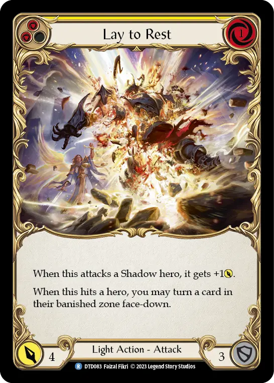 Lay to Rest card image, pitch 2