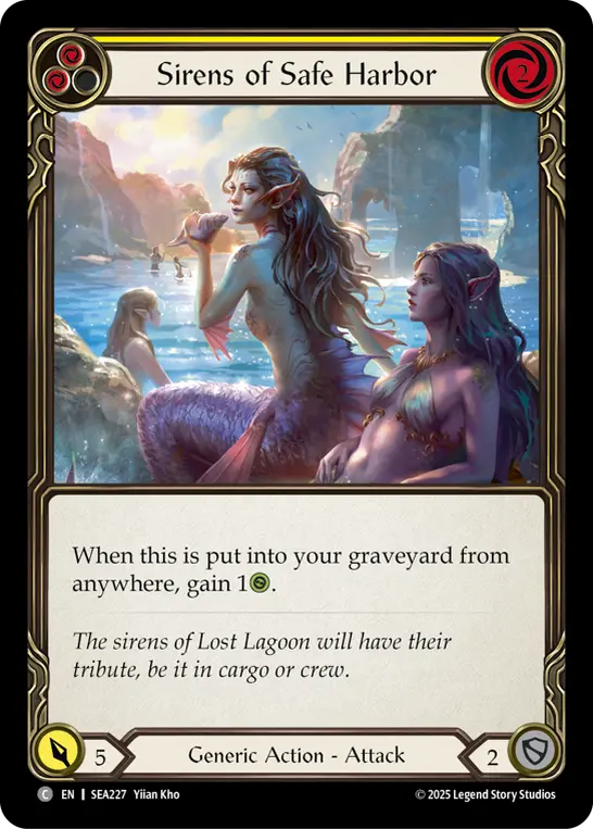Sirens of Safe Harbor card image, pitch 2